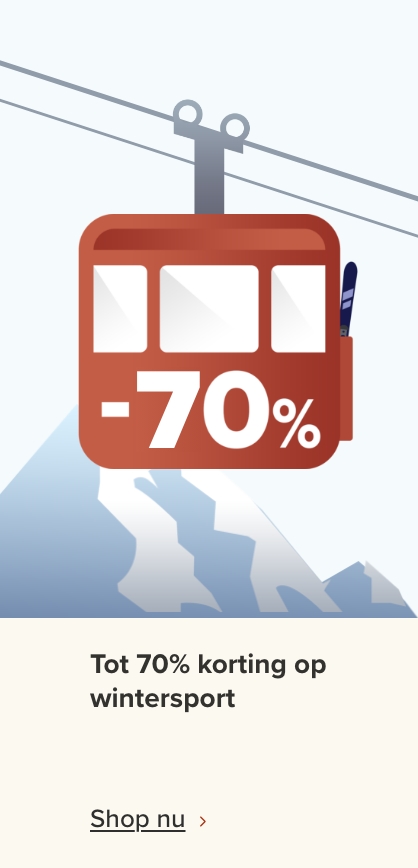 Tot -70% korting op wintersport